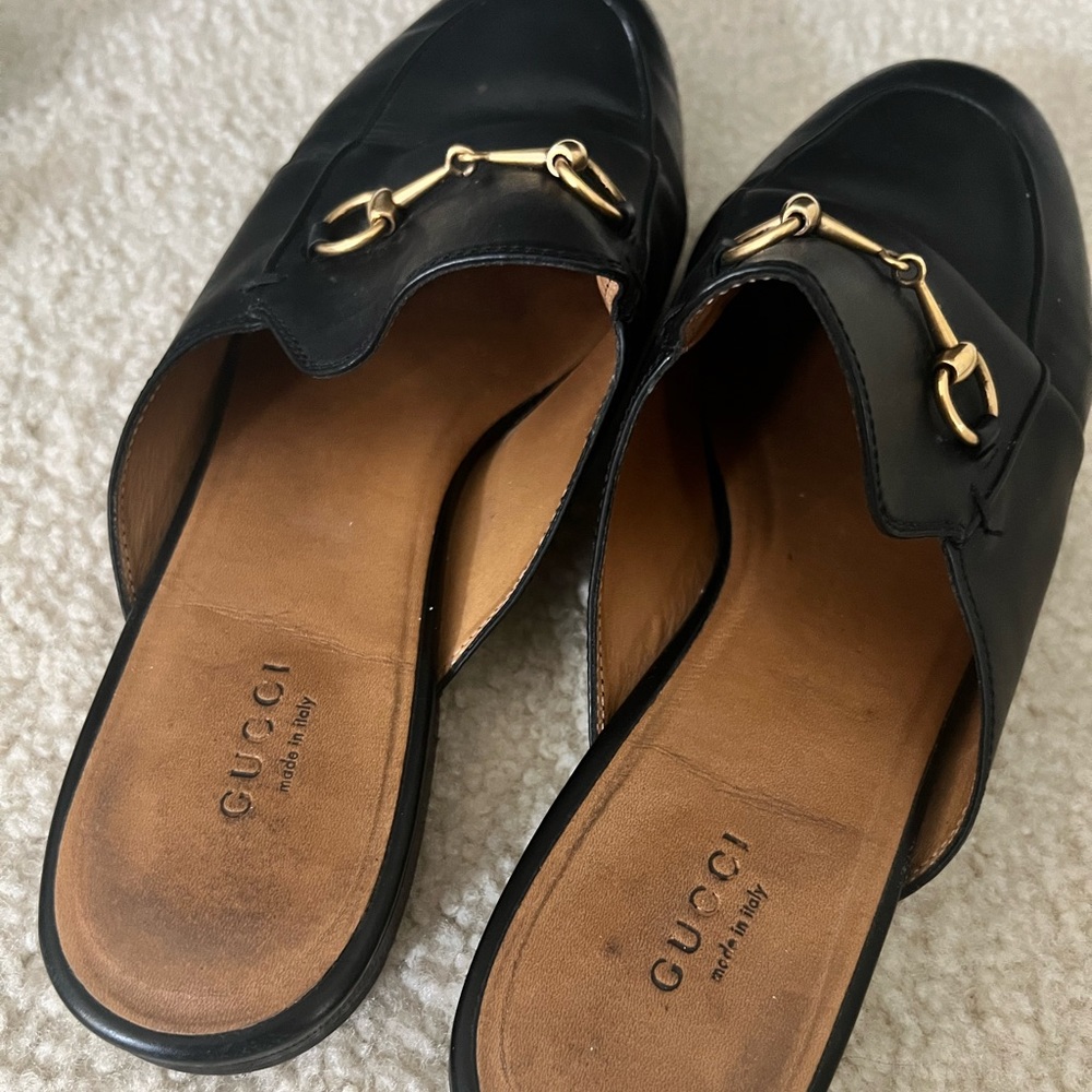 Gucci Princetown leather slipper / mules size 9.5/40 - Picture 7 of 7